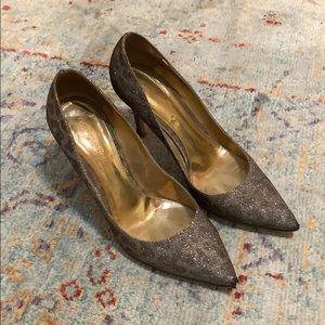 Gianvito Rossi sparkly leopard pumps